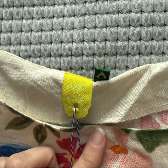 Farm Rio Tropical Print Top - Picture 2 of 3